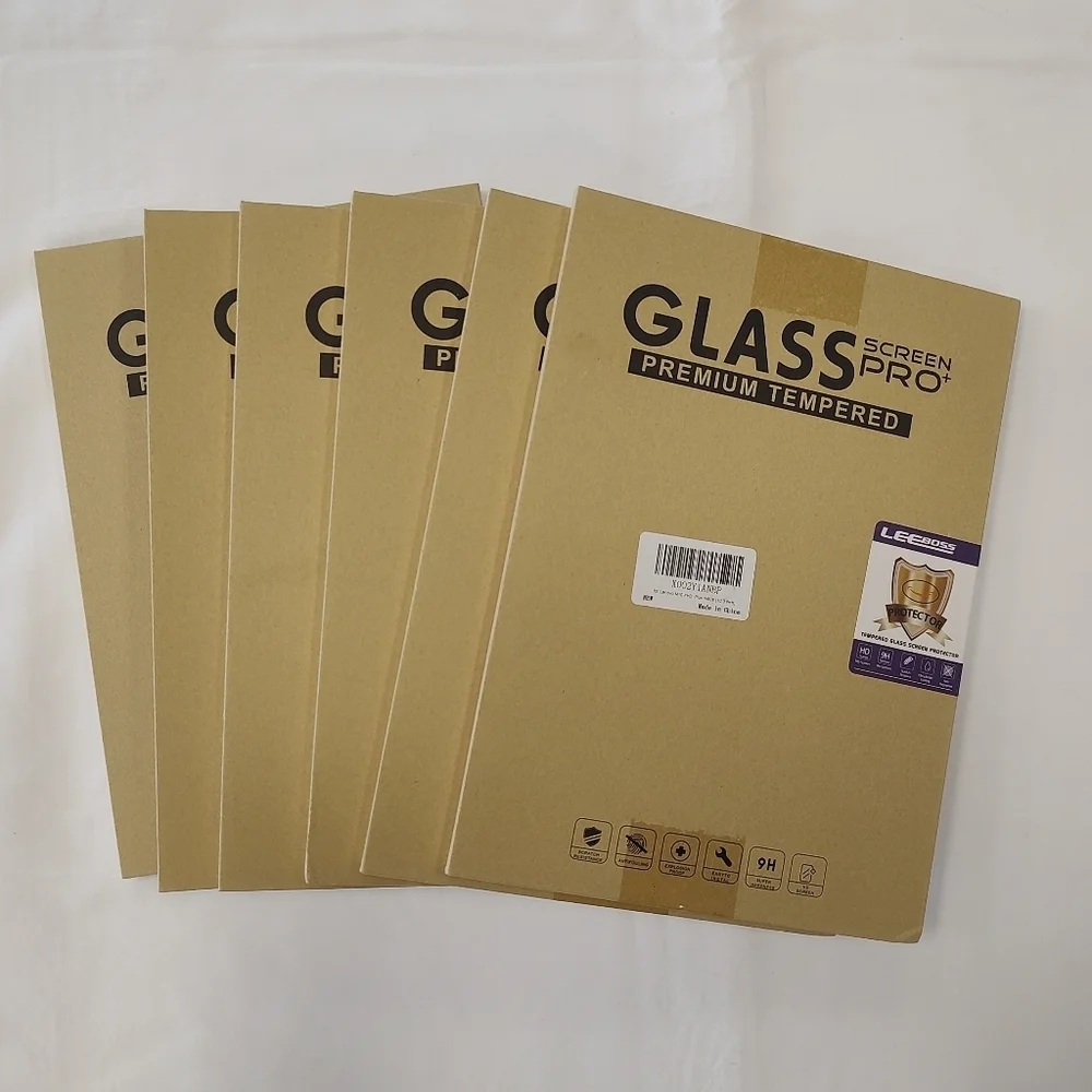 Lot of 6 Glass Screen Pro Premium Tempered Glass Device Screen Protectors 10.3